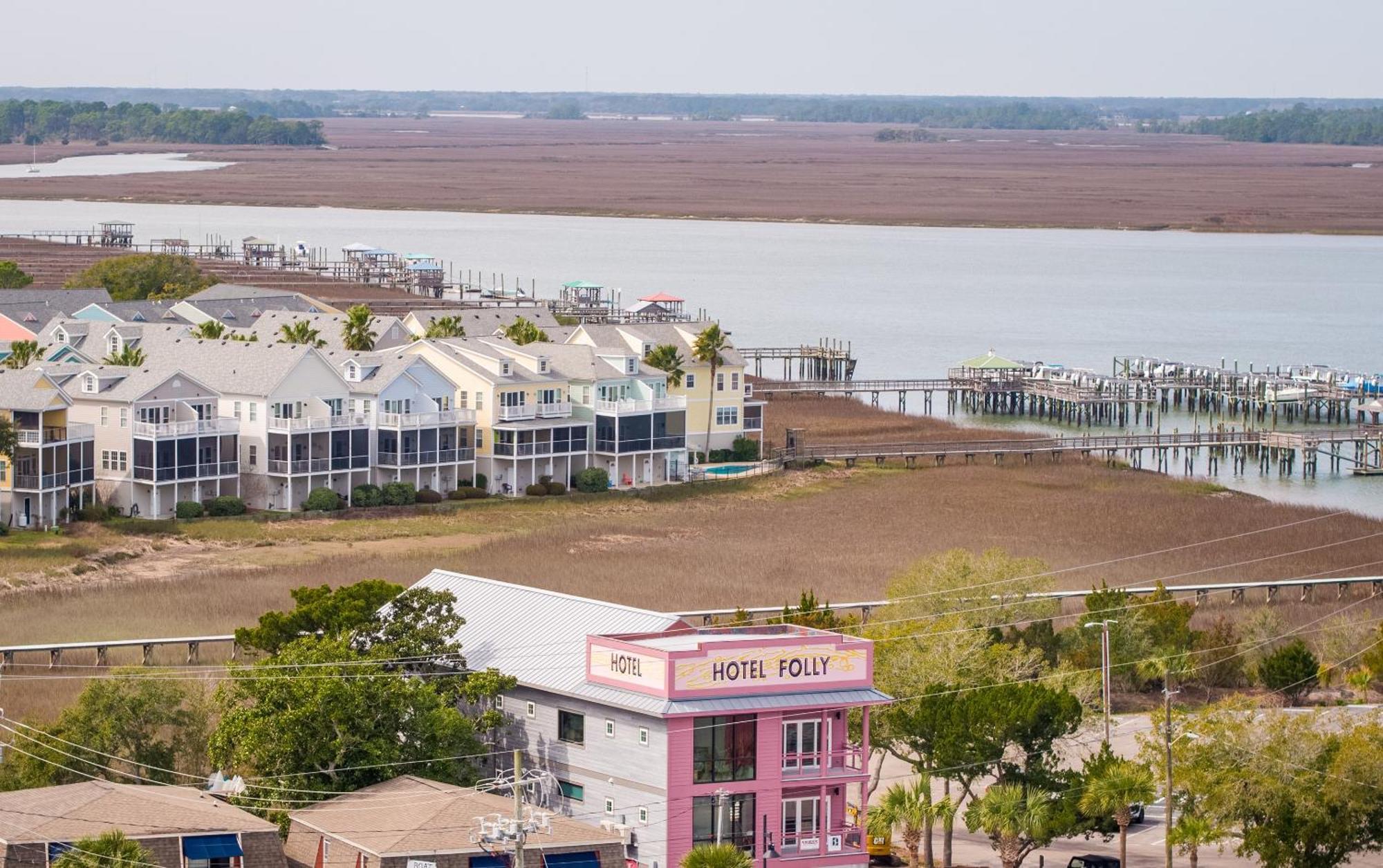 Hotel Folly With Marsh And Sunset Views Folly Beach Extérieur photo